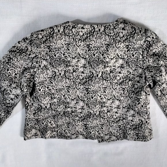 NEW Isaac Mizrahi for Target black Gold blazer Size M Medium Crop Dress Career 9 - Picture 13 of 16